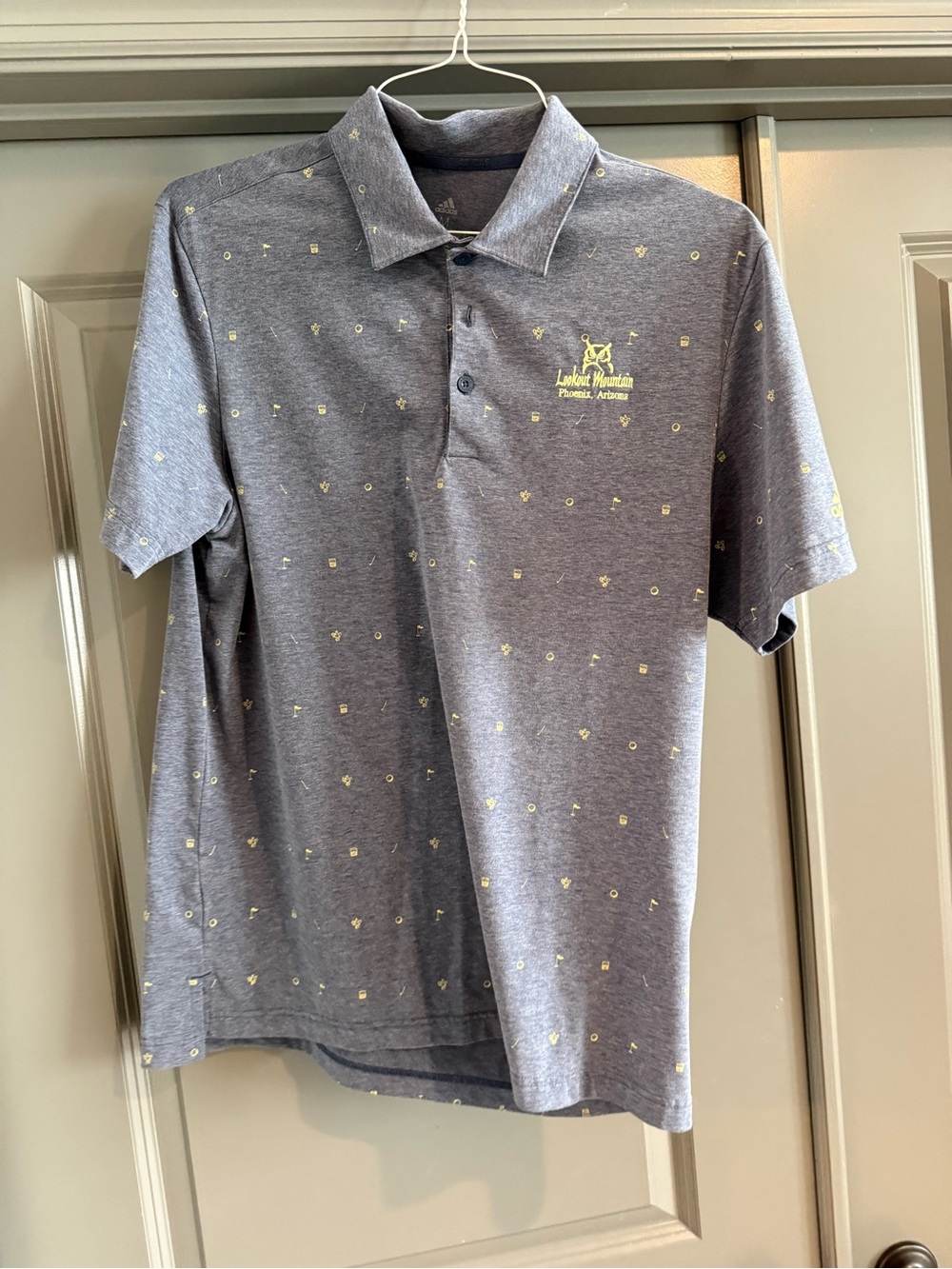 Lookout Mountain Embroidered Logo Golf Polo